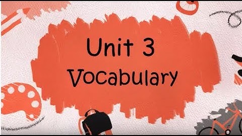 Geometry - Unit 3 - Vocabulary