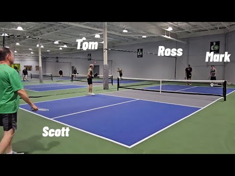 Journey to 5.0. Ross Tanner and Mark Gores vs Scott Wick and Tom Schmid. DUPR
