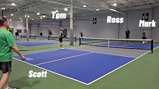 Journey to 5.0. Ross Tanner and Mark Gores vs Scott Wick and Tom Schmid. DUPR
