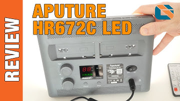Aputure Amaran HR672C LED Studio Light Demo & Review