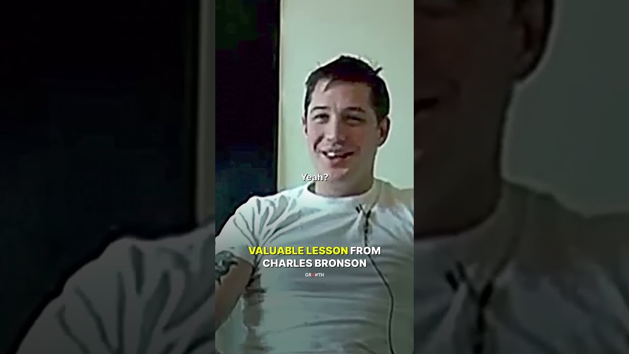 VALUABLE LESSON From Charles Bronson 
