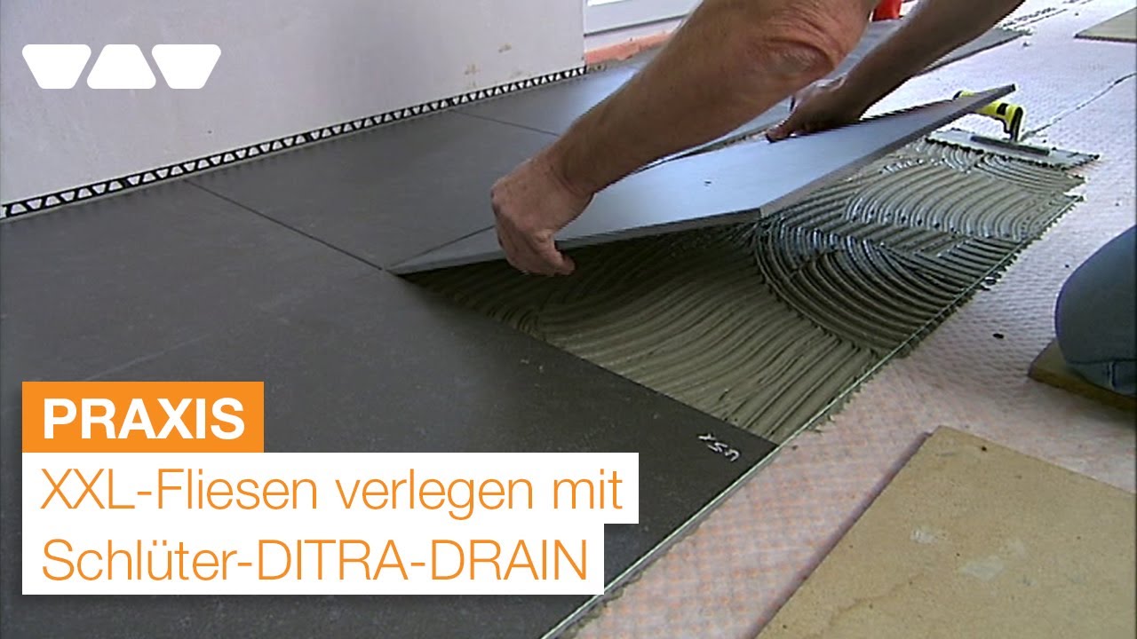 Schlüter®-DITRA-DRAIN