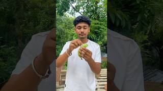 Can I Slice a Banana Without Peeling It? 🍌🤯 #Shorts #experiment #banana