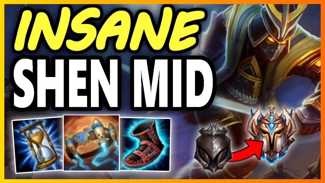 HOW TO PLAY AP SHEN SO FUN - Season 9 Shen Mid (vs Zed) Gameplay | Unranked to Challenger EP 3 - YouTube