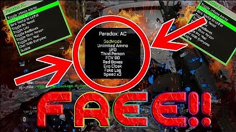 [PS3/CFW] FREE PARADOX V4!!! FREE MOD MENU (MW2/MW3/ADVANCED WARFARE!!) +FREE DOWNLOAD!!!