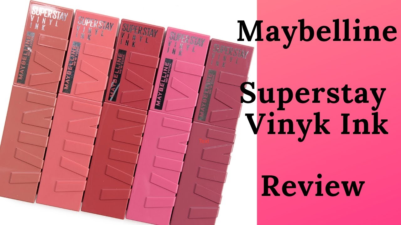 *New Launch* Maybelline Superstay Vinyl Ink Lipstick Review Shade30