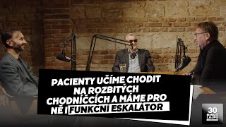 „Pacienty učíme chodit na rozbitých chodnících a máme i funkční eskalátor“, říká Josef Hendrych,