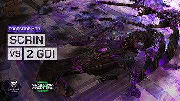 Tiberium Wars [Crossfire Mod] - Scrin vs 2 GDI Brutal AI