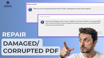 PDF File is Corrupted and Cannot Be Opened? How to Repair Damaged/Broken PDF Files 2025