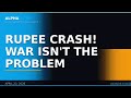 Rupee Crash — War Isn't the Real Problem #Shorts