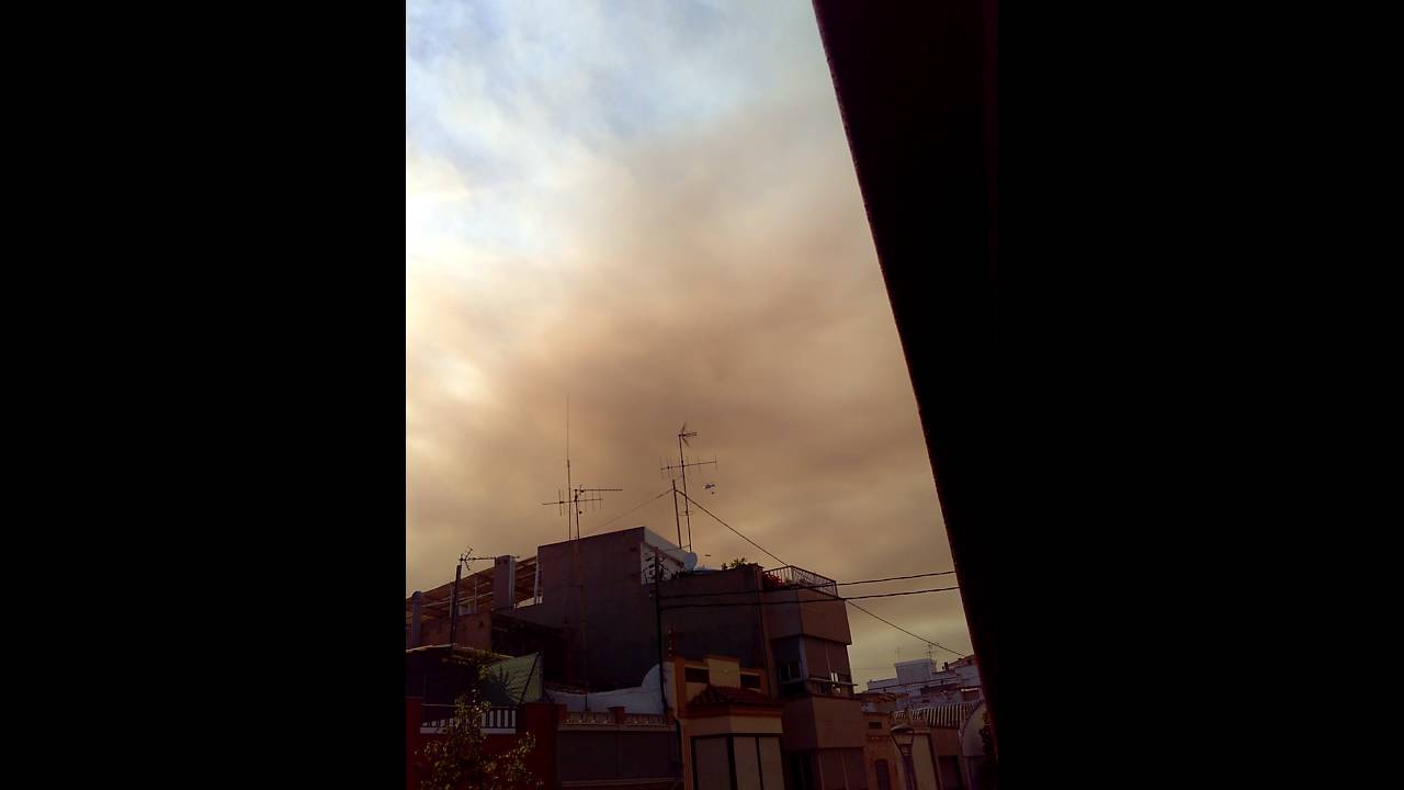 Incendio de artana desde villa real 25/07/2016