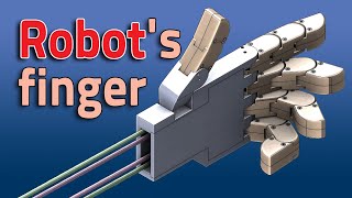 The mechanical principle of operation of the fingers