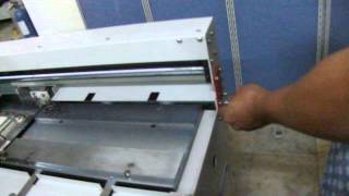 BW-950Z Glue Binding machine video (part 1)