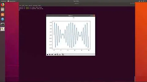 Install Python with NumPy SciPy Matplotlib on Ubuntu Linux