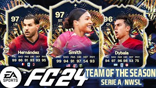 🔴TEAM OF THE SEASON BEGINS!!! SERIE A / NWSL TOTS!!🔴CHILL CHEWSDAY!!