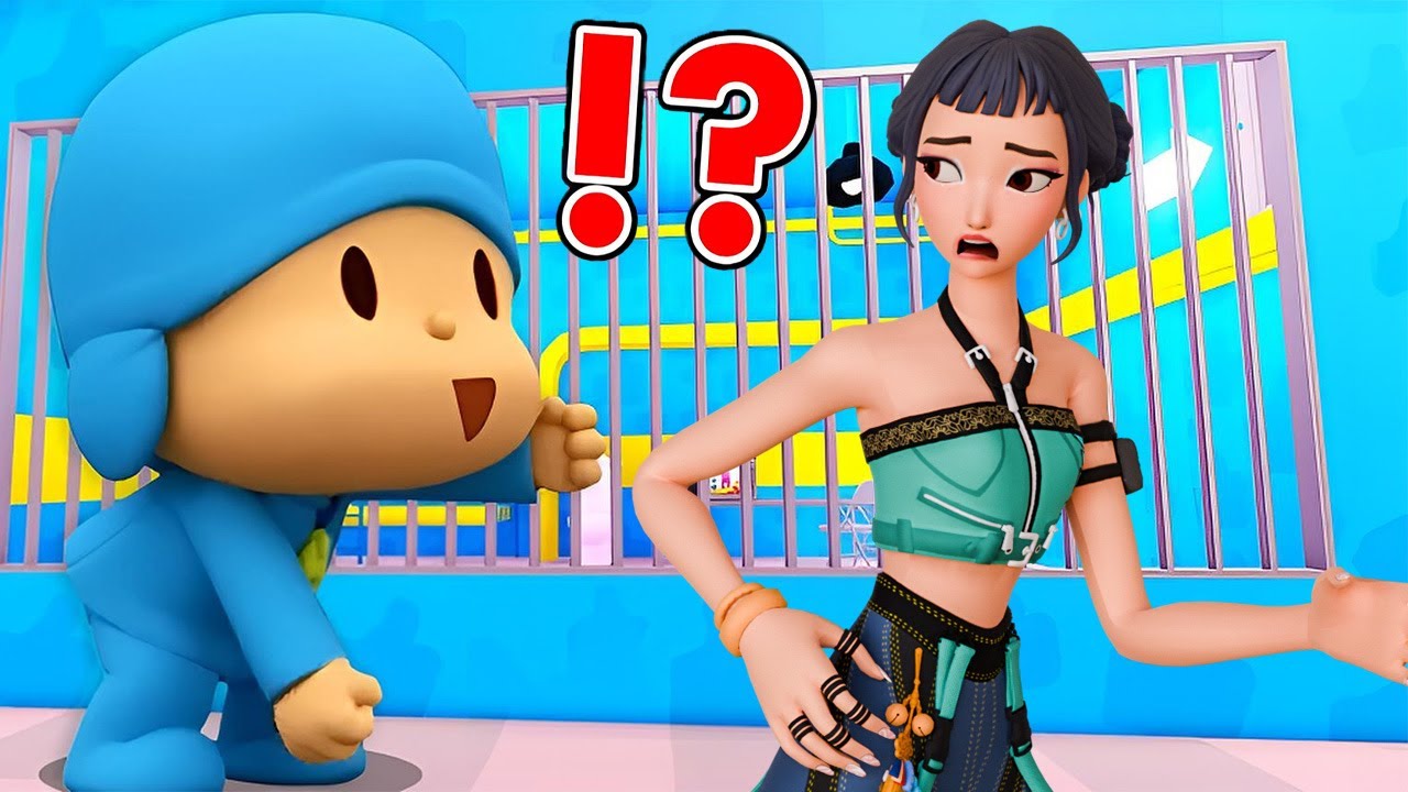 Zoey Plays Escape Pocoyo's Prison Run