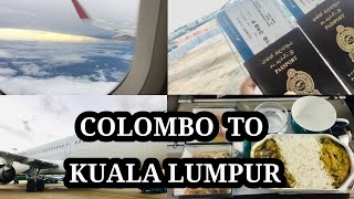 Colombo to Kular lumpur | Sri lankan Airlines UL-318 | Klia