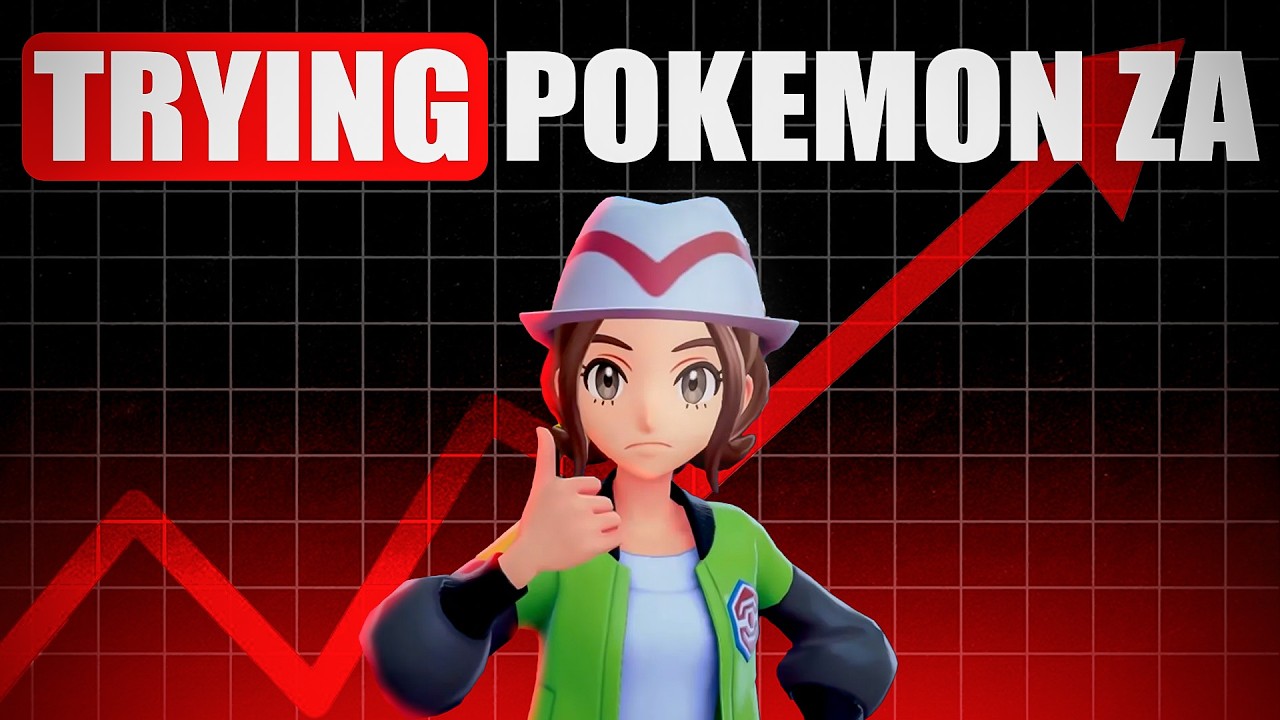 FINALLY TRYING NINTENDO GAME (Pokemon Legends ZA)
