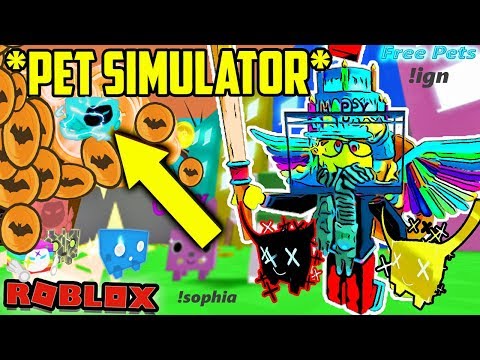 Dark Matter Pets Pet Simulator Give Away Plus Rainbow Pets Come Join Roblox Live Youtube - roblox pet simulator giveaway live