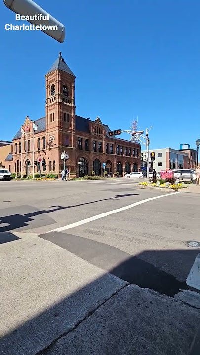 Beautiful Charlottetown Downtown, Prince Edward Island Canada 🇨🇦 #canada #princeedwardisland