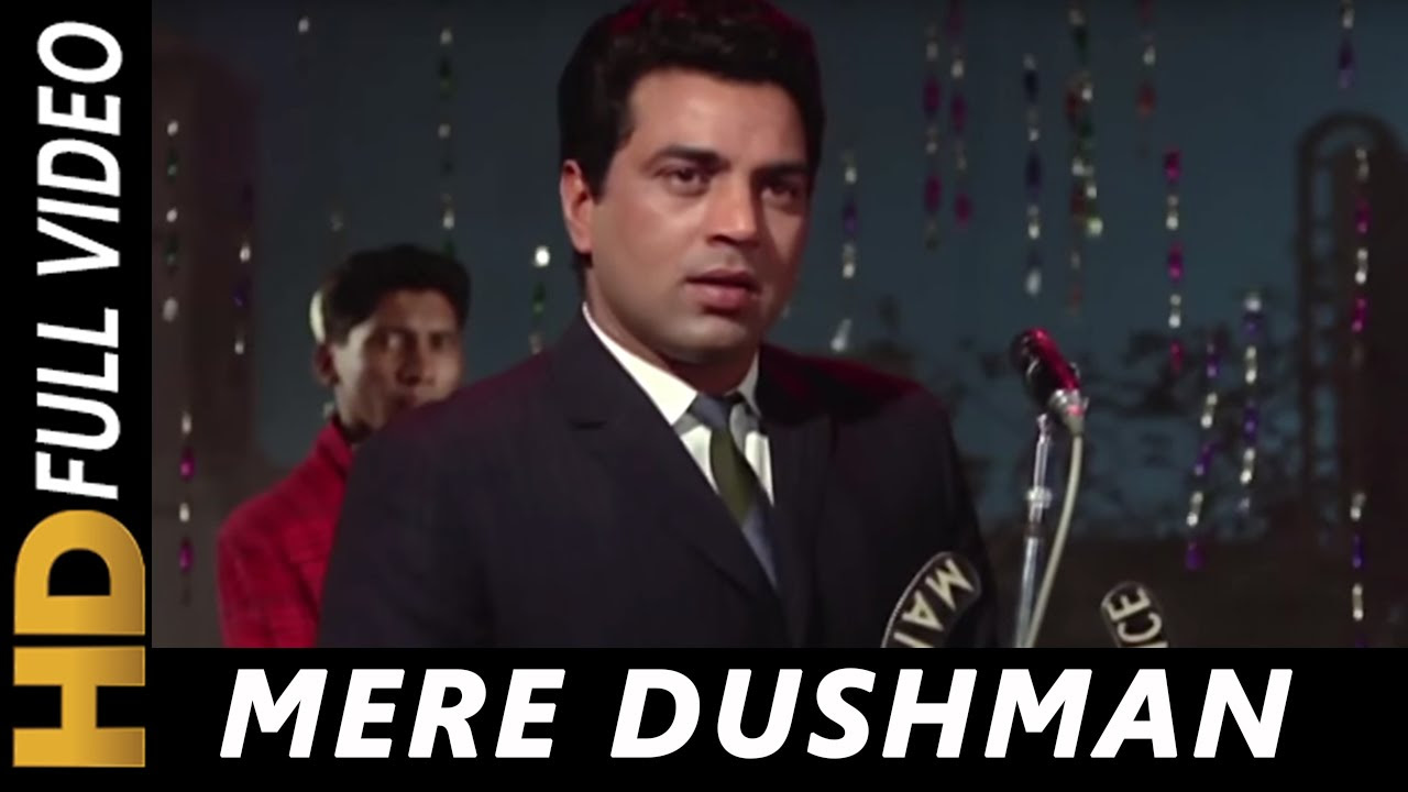 Mere Dushman Tu Meri Dosti Ko Tarse  Mohammed Rafi  Aaye Din Bahaar Ke 1966 Songs  Dharmendra