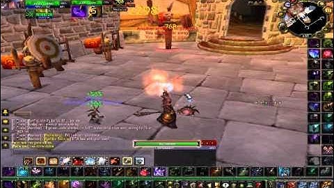 How to WoW: Max Dps With a  Destro Warlock Patch 3.3.5 World of Warcraft Gameplay