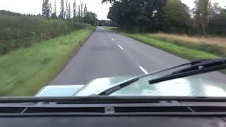 Shakedown and flat out in a Land Rover Series 3 and couldn’t break speed limit