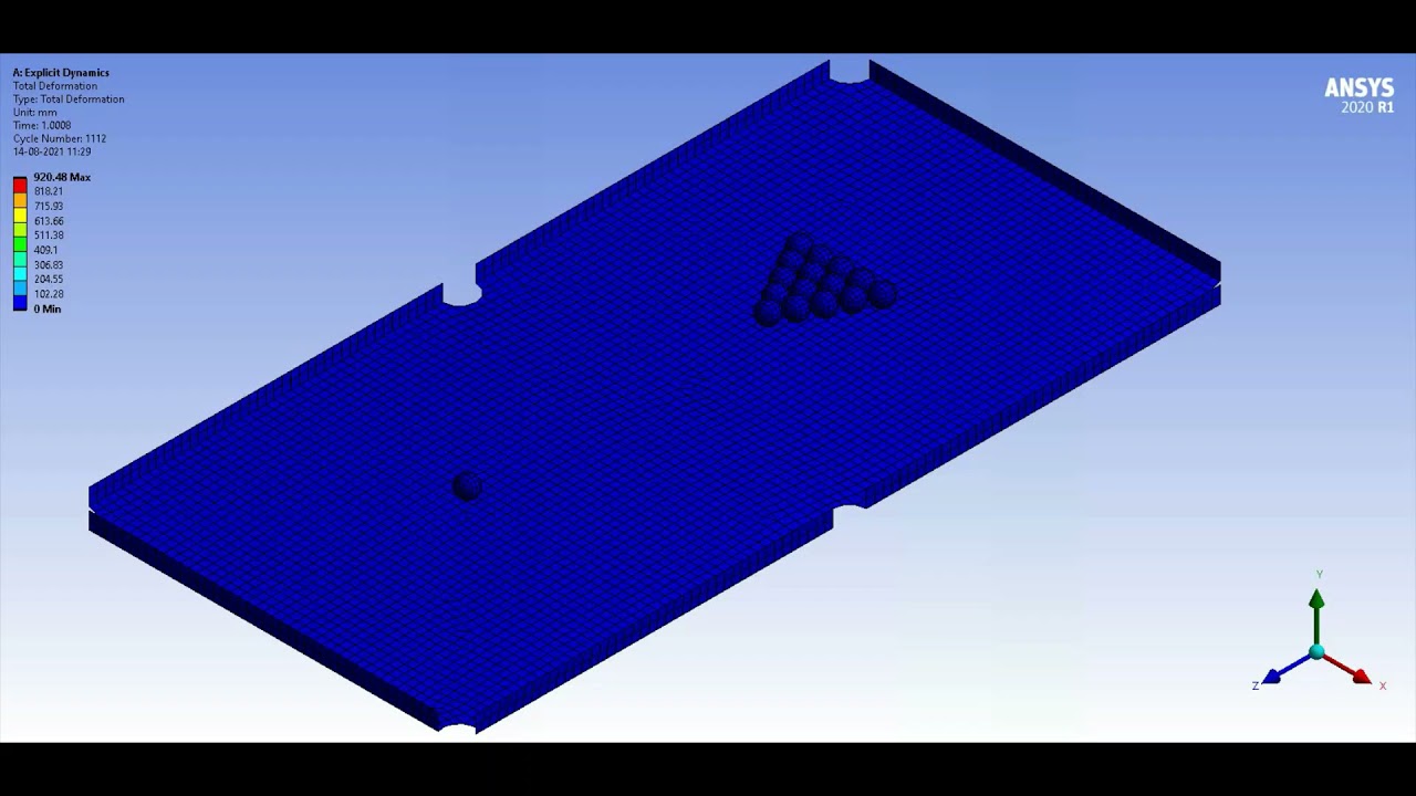 Billiard Ball Collision EXPLICIT ANALYSIS YouTube