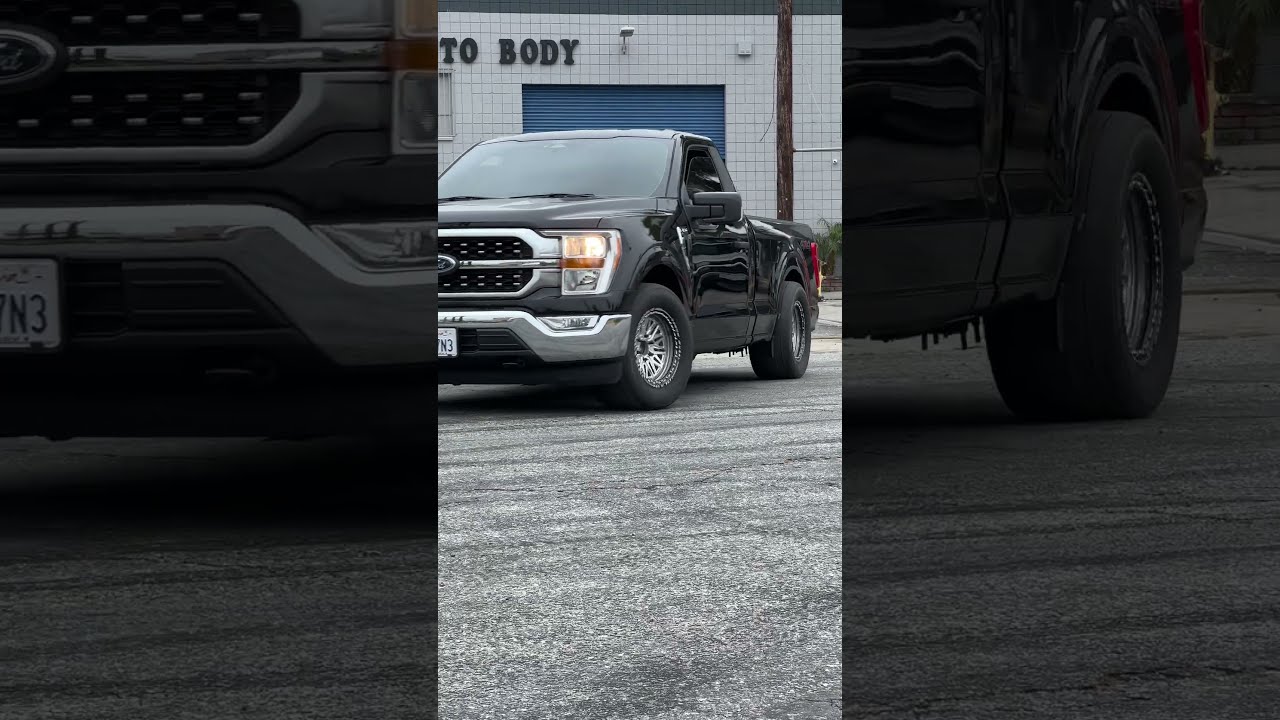 Ford F 150 Single Cab XLT On 17 Drag Pack Set Up Venum Wheel