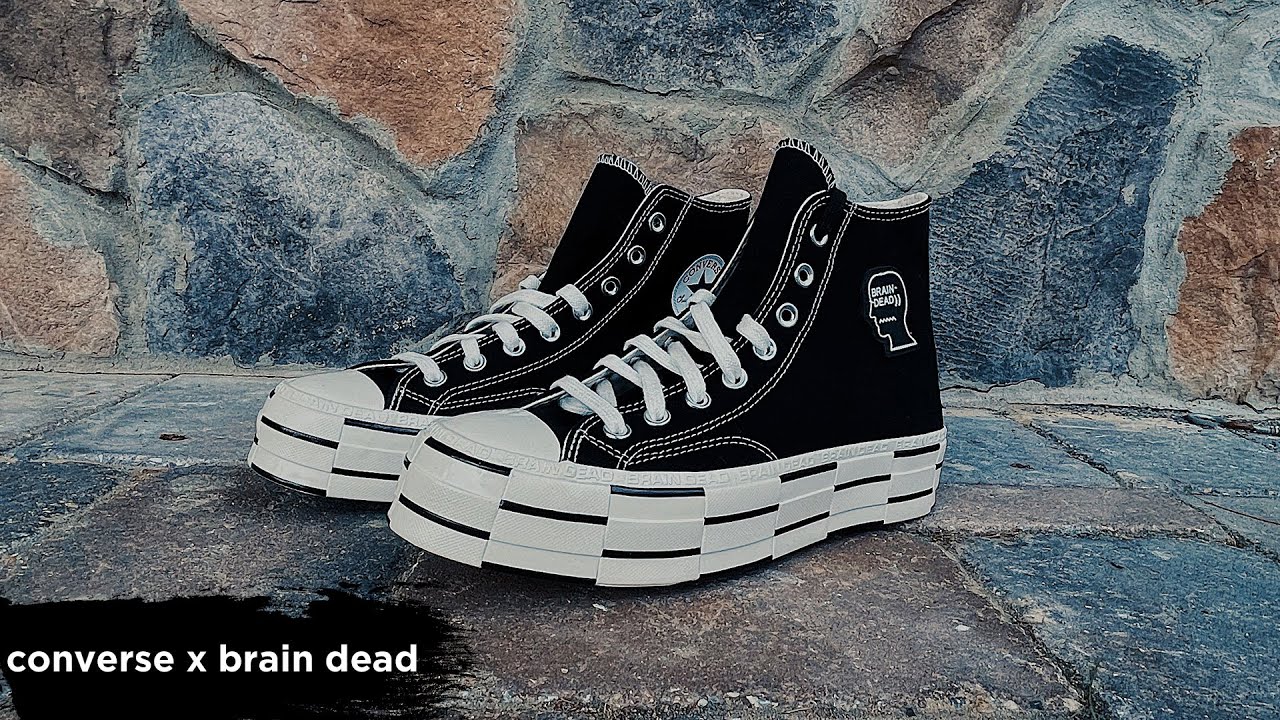 converse x we are brain dead