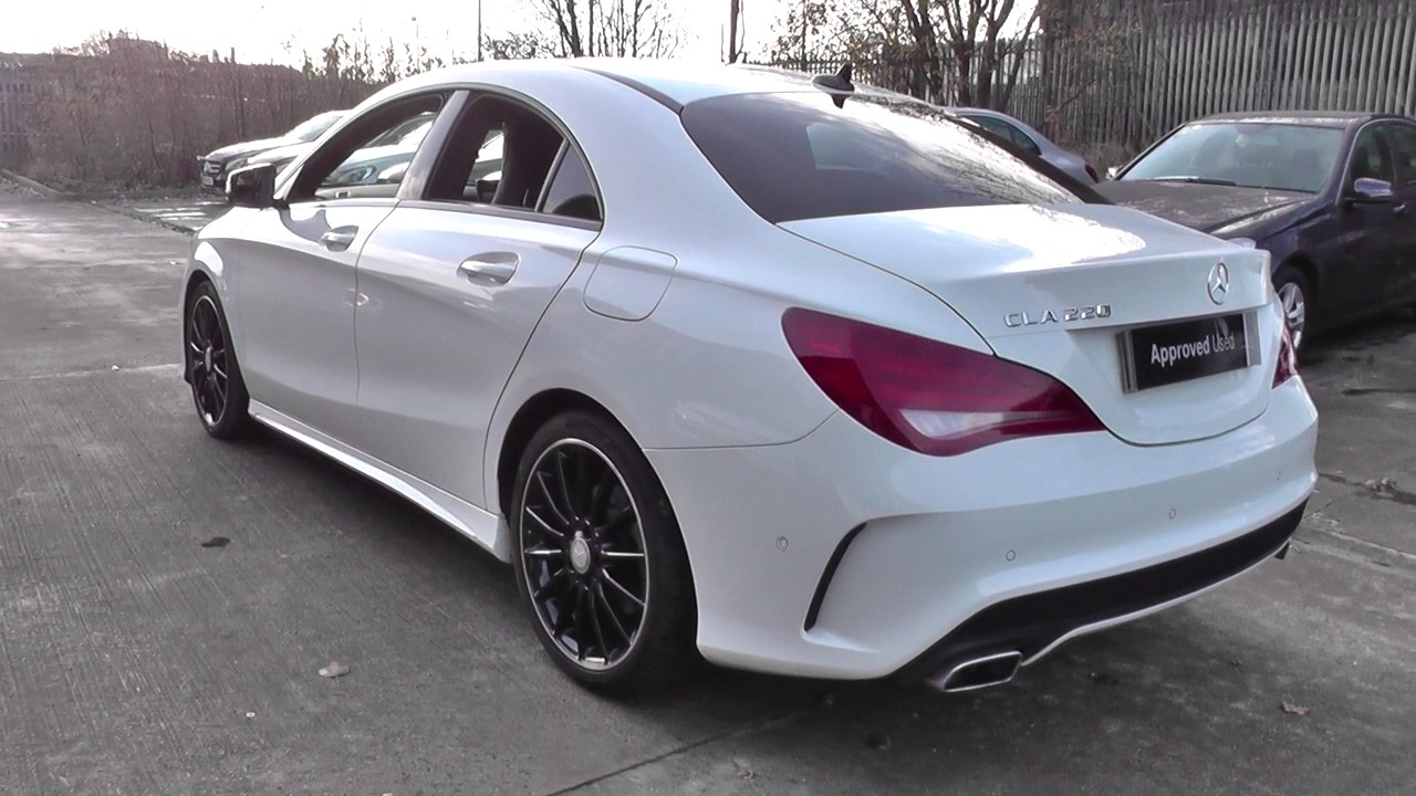 Mercedes-Benz CLA CLASS CLA 220 CDI AMG Sport 4dr Tip Auto U26157 - YouTube