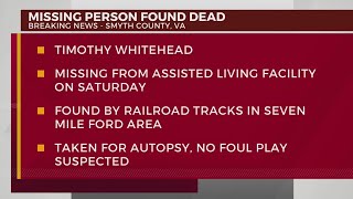 VSP: Previously missing senior from Marion found dead