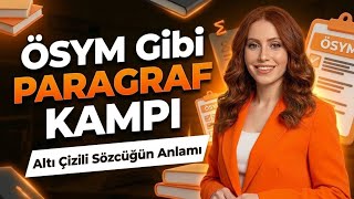 Gi̇bi̇ Paragraf- Altı Çizili Sözcüğün Anlamı