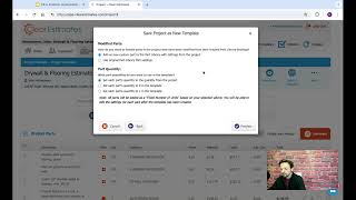 Saving Projects as Templates - Basics