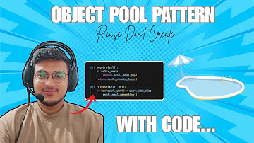 Object Pool Pattern Explained with Python – Reuse Objects Efficiently #systemdesign