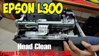 EPSON L110, L210, L300, L350 & L355 HEAD CHANGE & PRINTER