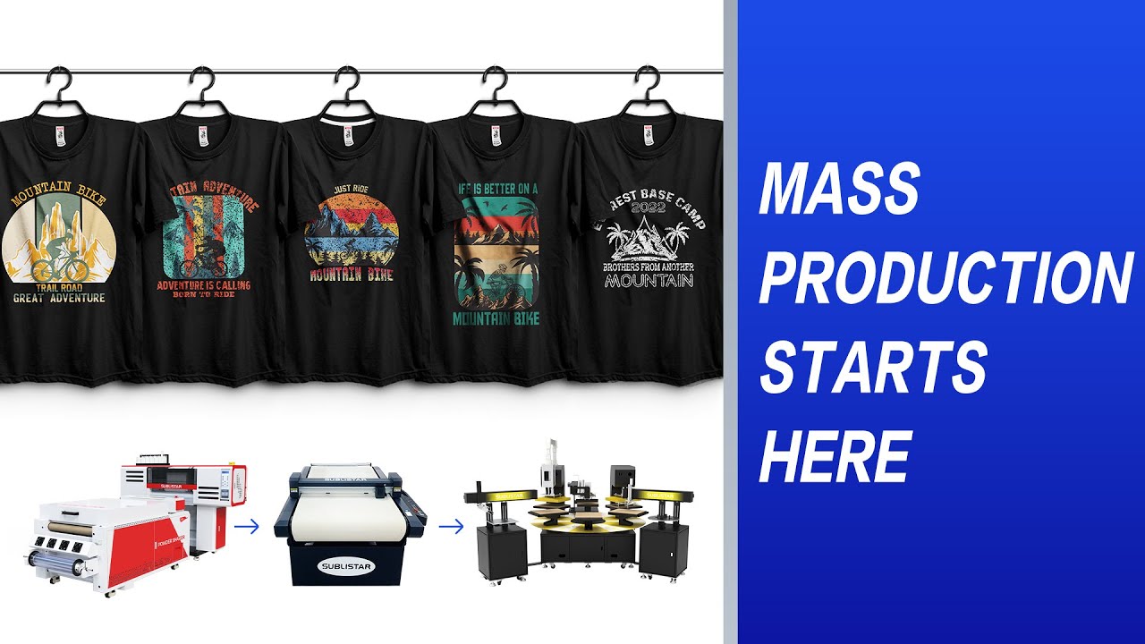 Revolucione la impresión de camisetas: Solución de impresión DTF  automatizada 100%, image size:1280x720