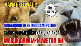 pendiam dan suka menyendiri !! weton weton ini didampingi oleh khodam paling ganas dan menakutkan.