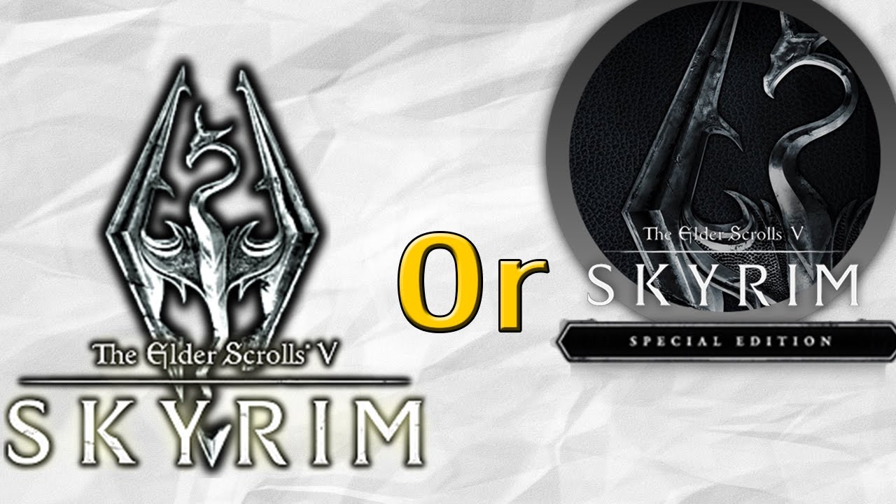 skyrim ตัวละคร 2022 ควรจะซื้ออันไหนดี? (Skyrim)