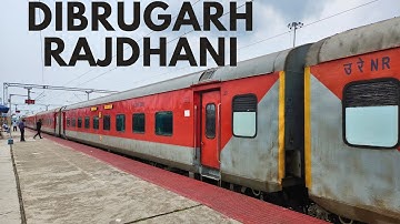 Dibrugarh to Delhi : Full Journey : 12423 Dibrugarh New Delhi Rajdhani Express : Indian Railways