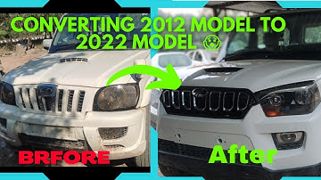 Converting old Scorpio 2012 model in to 2022 model ||Only 80000 rs || Aakib denter