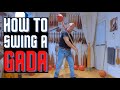 How to swing a gada  mace ft paul taras wolkowinski