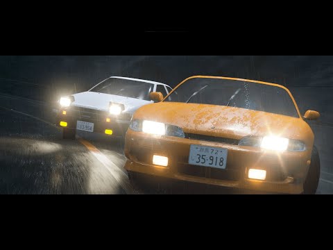 Initial D First Stage cap. 9 AE86 vs GTR32, Initial D First Stage cap. 9  AE86 vs GTR32, By Initial D SV