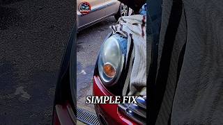 How to restore faded headlights