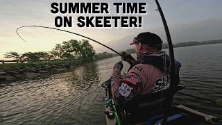 The Bass on Mosquito Creek Lake LOVE the Shakey Worm and Drop Shot!