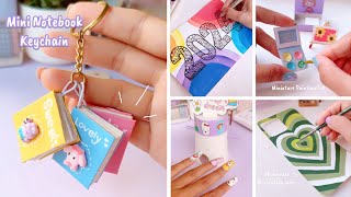 DIY Paper Craft Ideas | miniature painting set | Fake Nail | phone case decoration | New Year Card