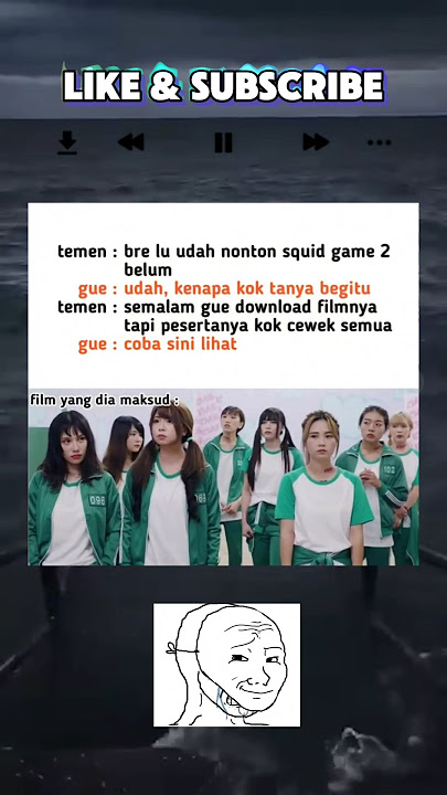 Squid game versi Jepang #memes #memkocak #funny #lucu #meme