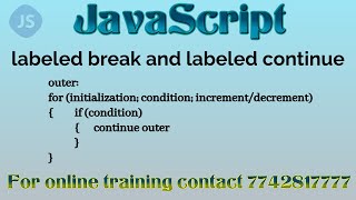 JavaScript Labeled 'break' and 'continue' Keywords for Beginners: A Step-by-Step Guide