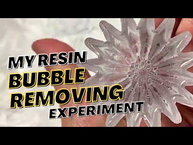 Resiners AirLess. Fastest Air BUBBLES removal from Epoxy Resin I