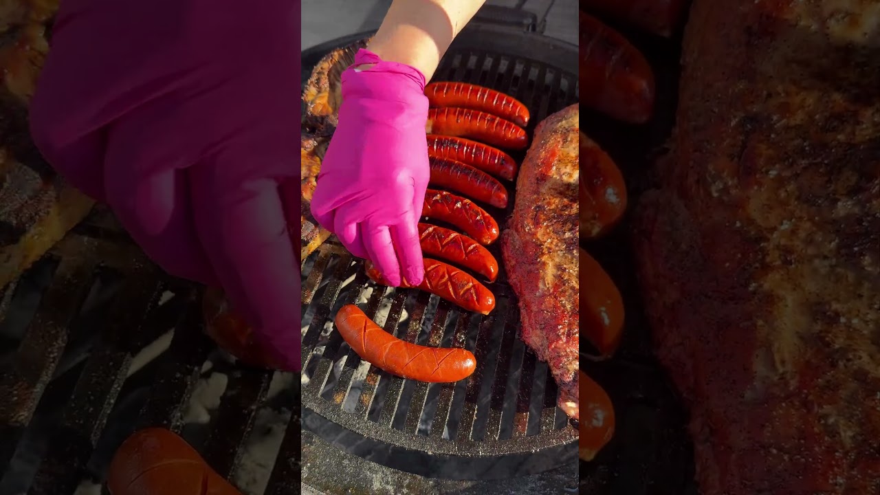Nothing beats spending the day outside grilling. #bbq #grilling #mexicanfood #overthefirecooking